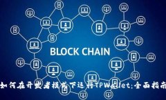 如何在开发者模式下运行TPWallet：全面