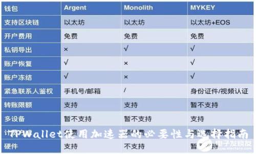 TPWallet使用加速器的必要性与选择指南