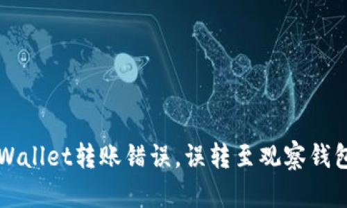 如何解决TPWallet转账错误，误转至观察钱包的处理方法