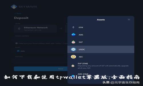如何下载和使用tpwallet苹果版：全面指南